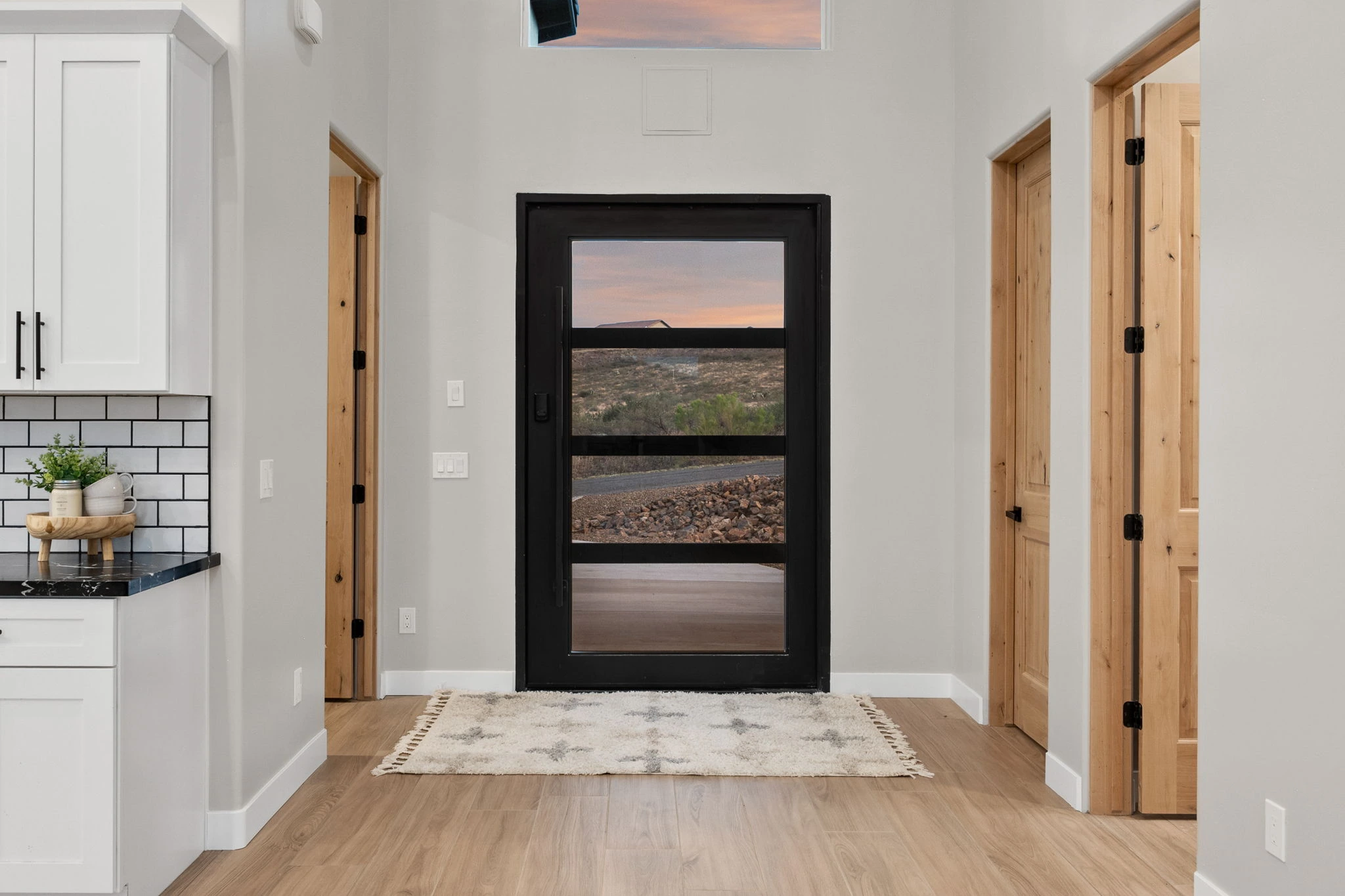 Pivot Entry Door